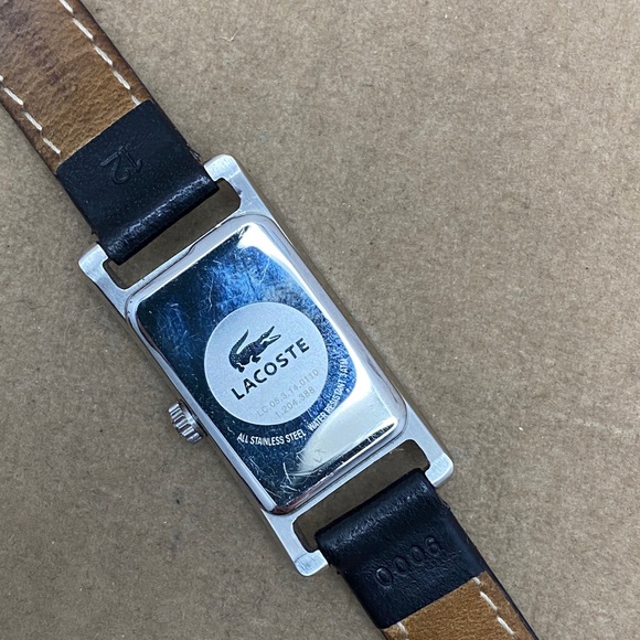 Vintage Lacoste Watch Silver Tone Watch - Picture 4 of 7